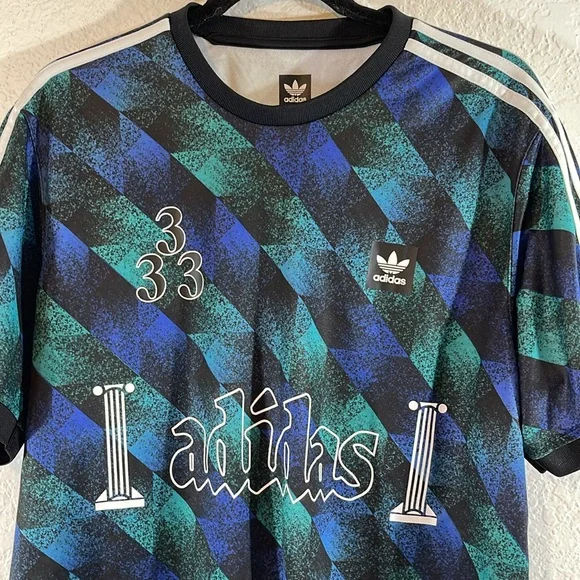 ADIDAS MENS TOWNING JERSEY UNISEX SIZE LARGE - Picture 5 of 16